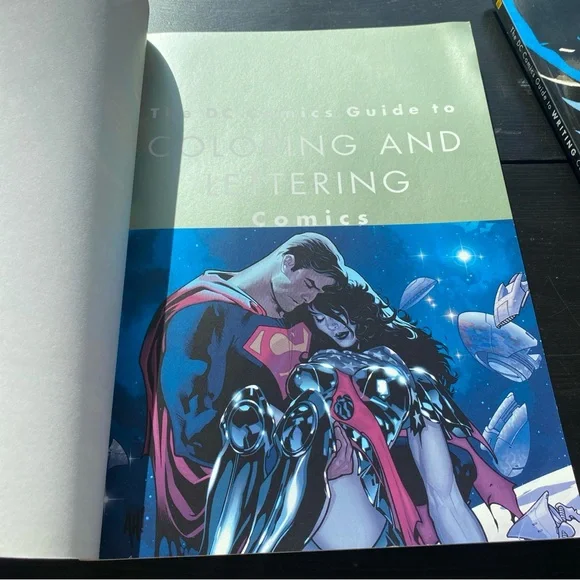 DC Comics 2 Set Guide to Coloring & Lettering Comics Writing Comics. - Picture 4 of 11